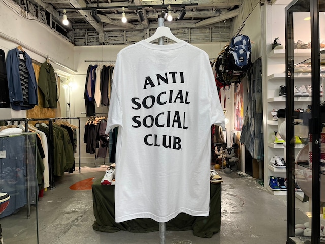 ANTI SOCIAL SOCIAL CLUB WELCOME TO THE CLUB TEE WHITE XL 85468