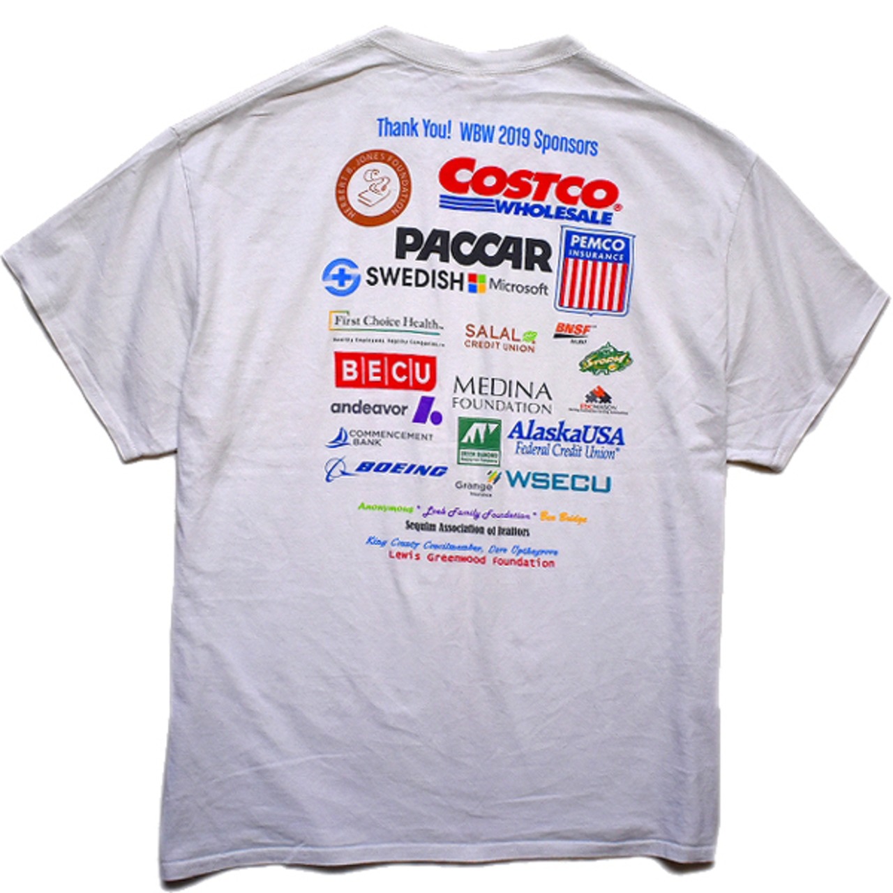 1点物◇スポンサー企業ビッグサイズXLプリントTシャツUSA古着メンズ 