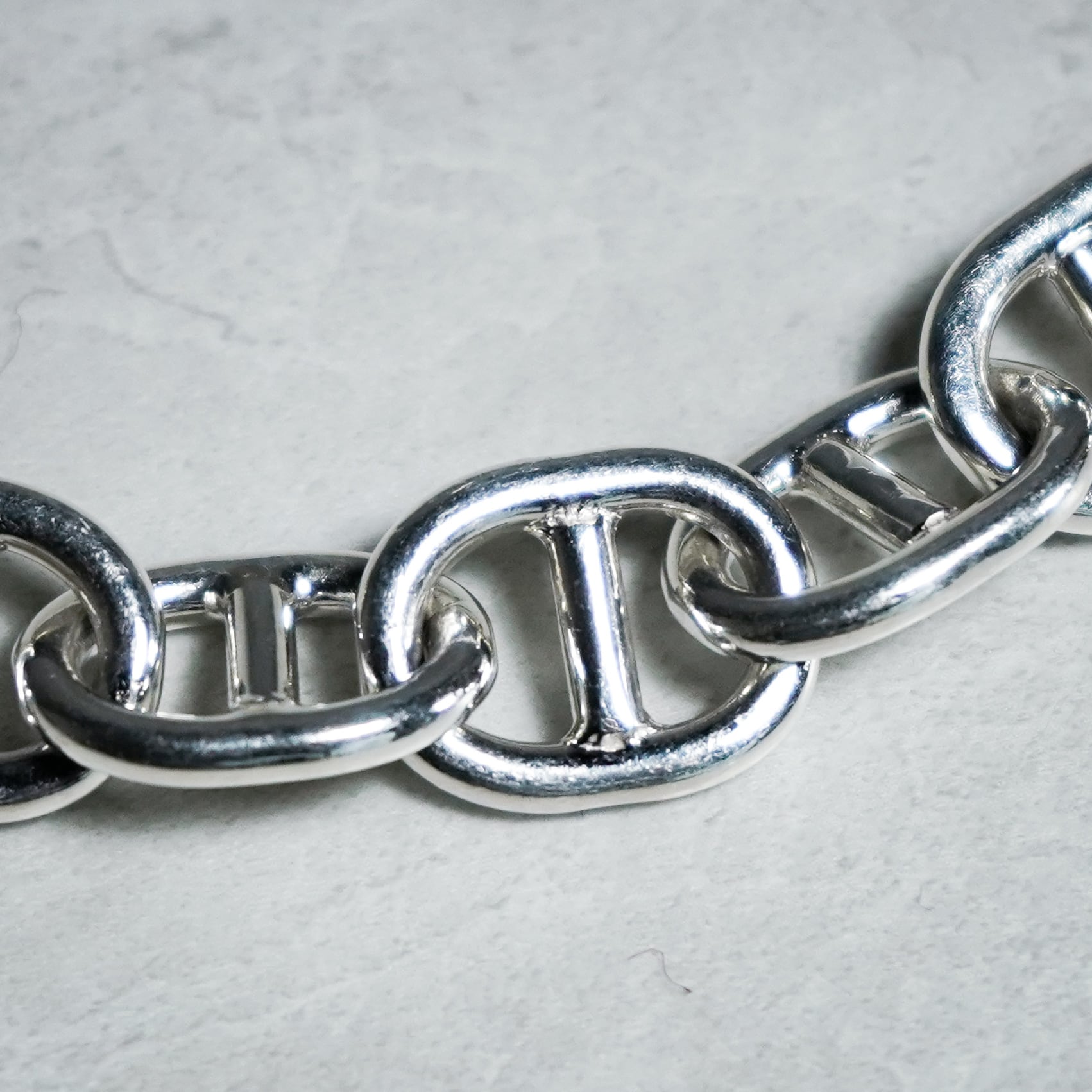 Mexican Jewelry Silver Anchor Chain Bracelet メキシカンジュエリー