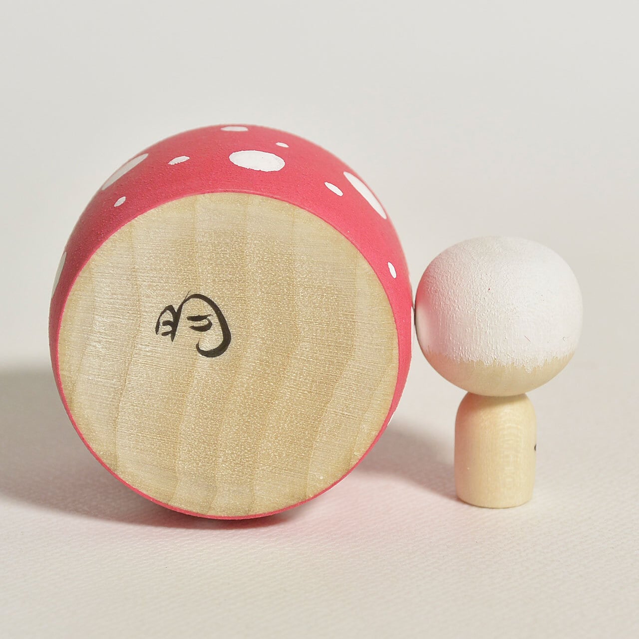 ドットちゃんえじここけし 約1.5寸 約4.5cm 鈴木明 工人（作並系