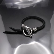 T-BAR LEATHER BRACELET / Tバーレザーブレスレット