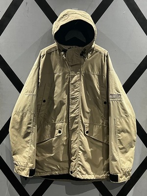 【X VINTAGE】"POLO SPORT" Pocket Gimmck Loose Nylon Padded Gear Jacket