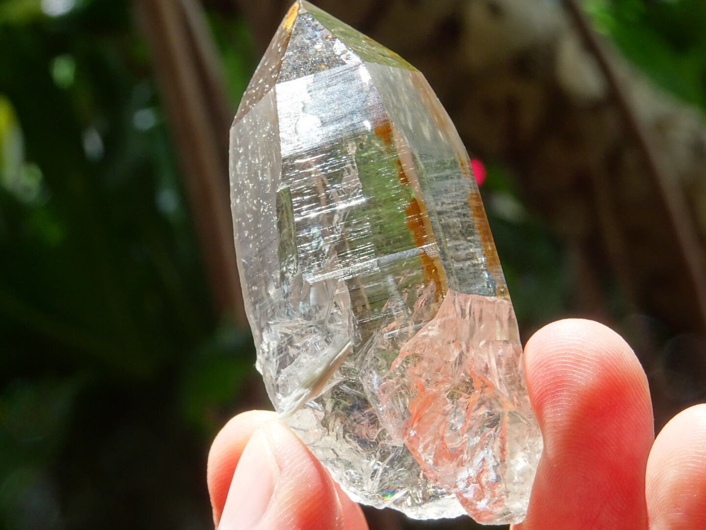 「銀の羽」 クリスタルwithマイカ(雲母)