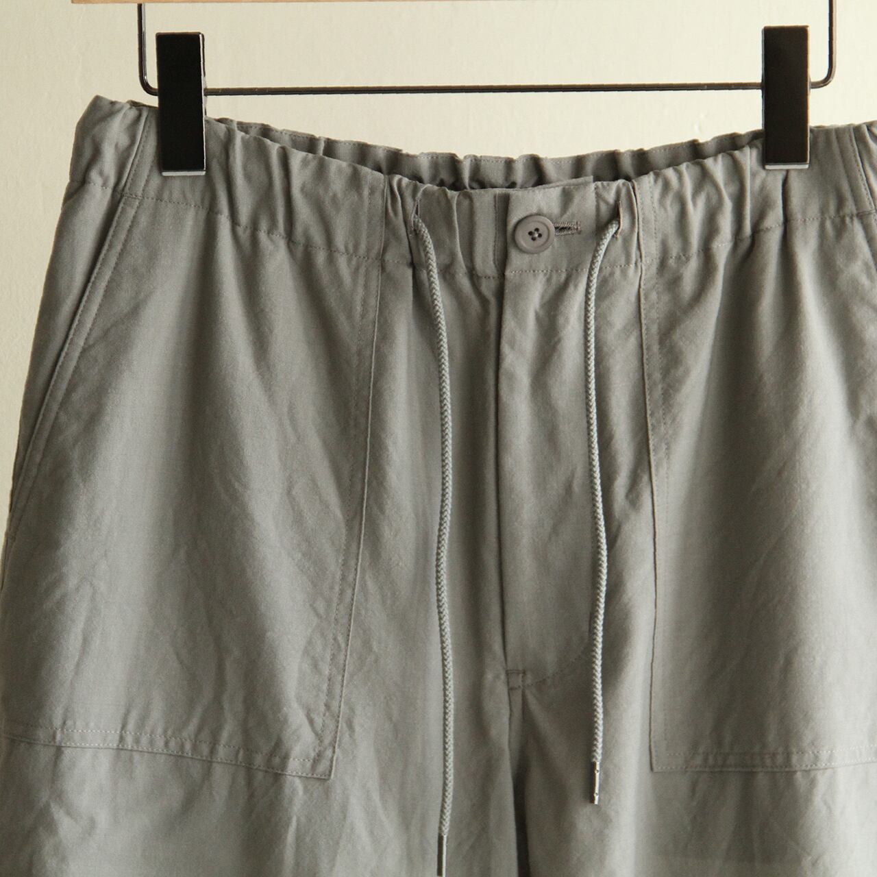 STILL BY HAND【 mens 】summer wool easy pants | Terminal