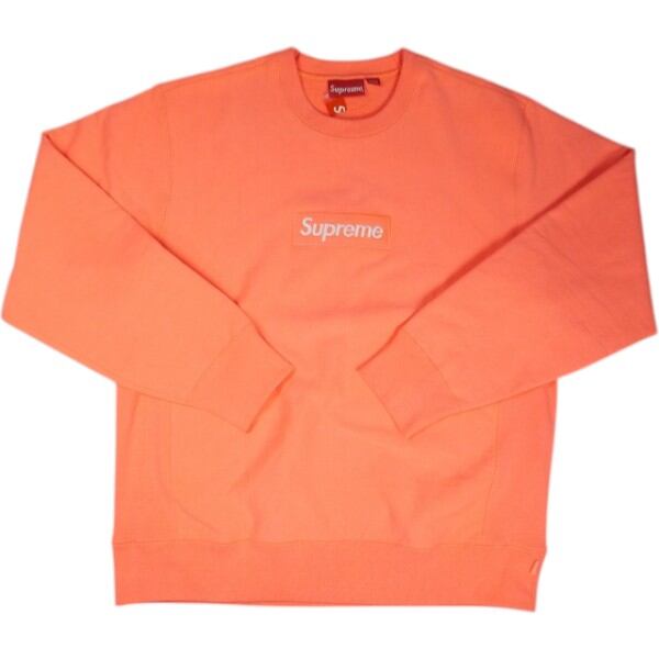 Size【L】 SUPREME シュプリーム 18AW Box Logo Crewneck Pink BOXロゴ