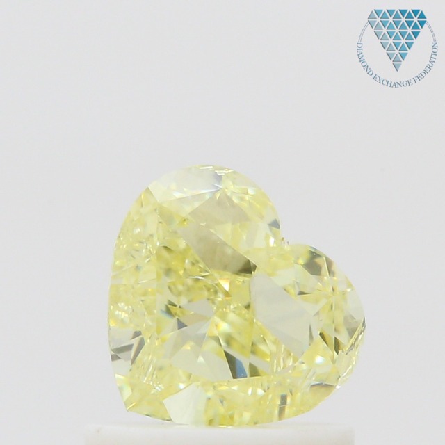 1 ct FANCY  YELLOW SI2 HEART GIA 天然  ダイヤモンド ルース