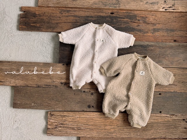 【予約】Velu Bear Dumble Suit (Bebe)