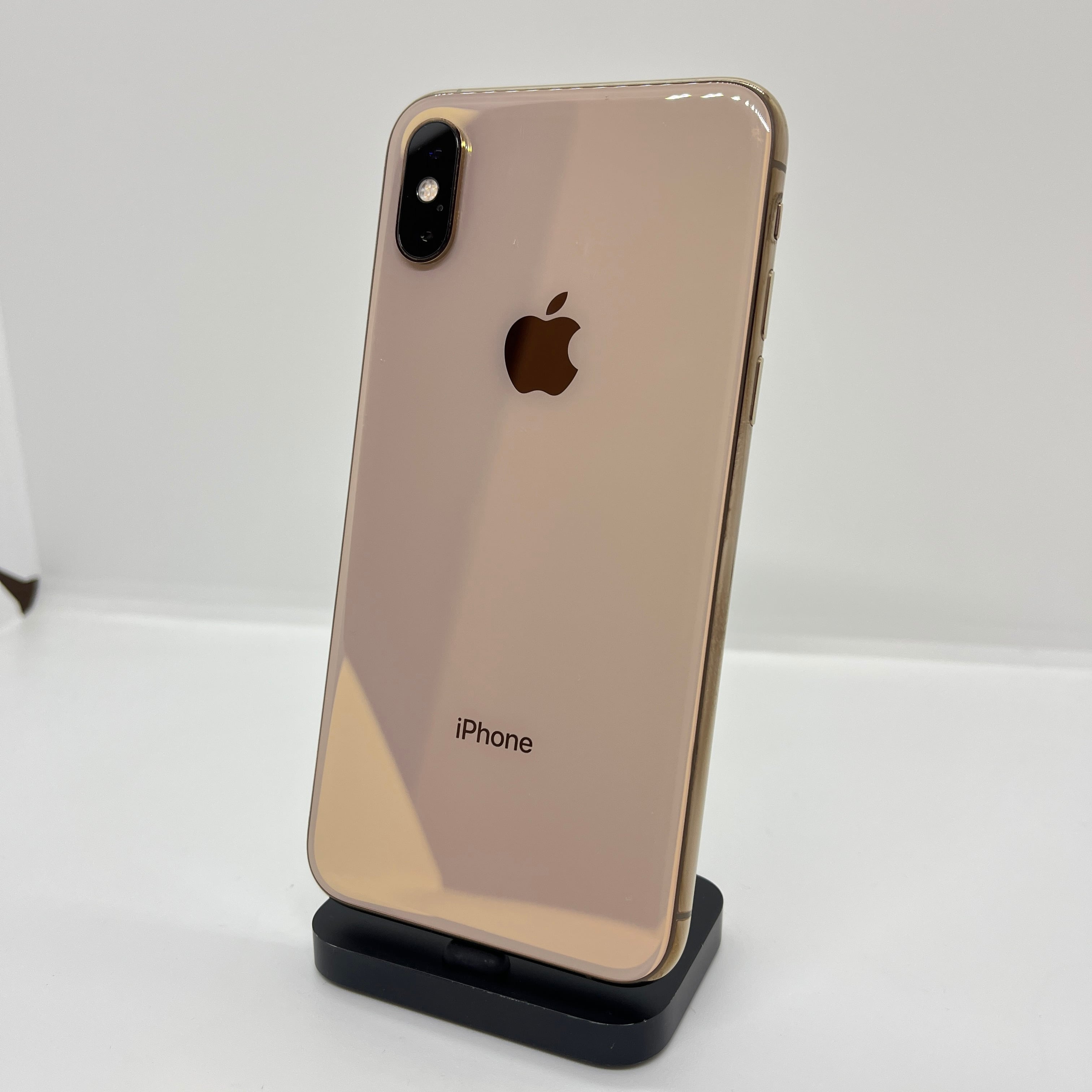 iPhone XS ゴールド / バッテリー最大容量74% バッテリー最大容量100％】iPhoneXs 64GB ゴールド【SIMロック解除済み
