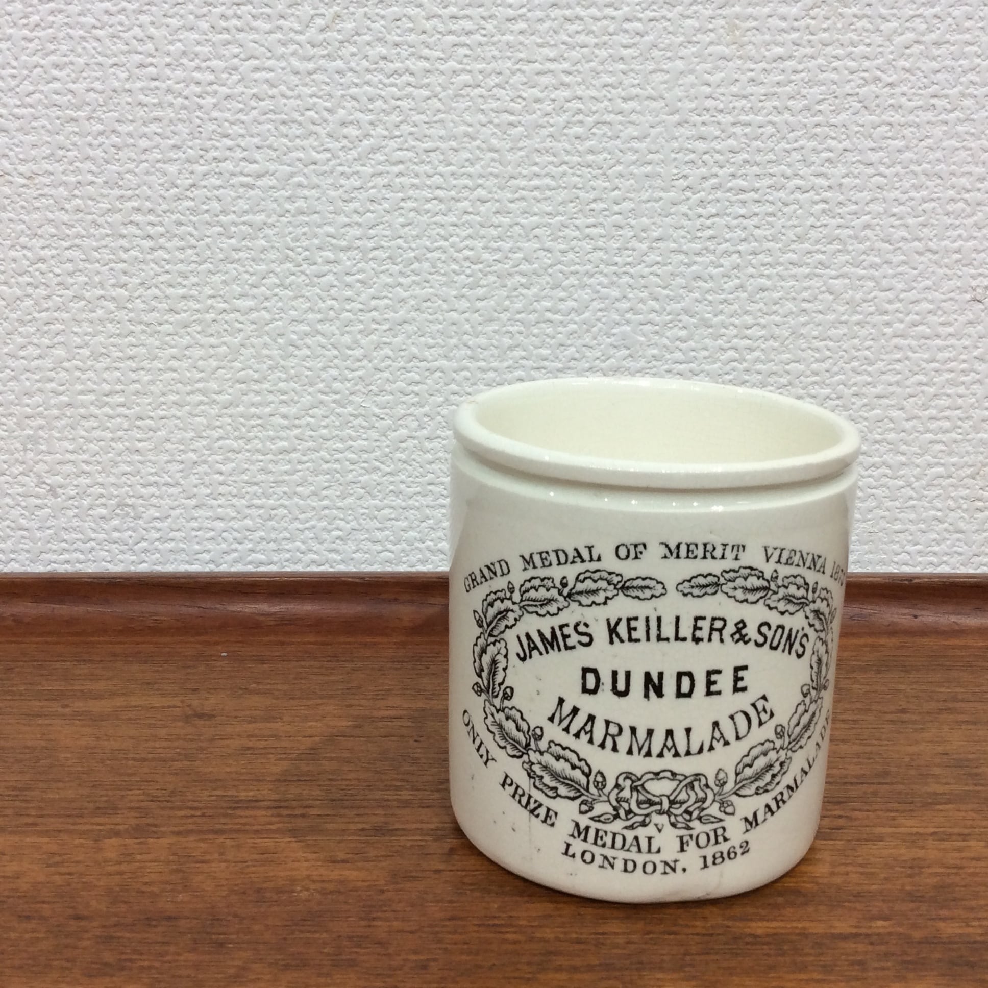 DUNDEE ダンディー マーマレード ジャー 大陶器ポット アンティーク