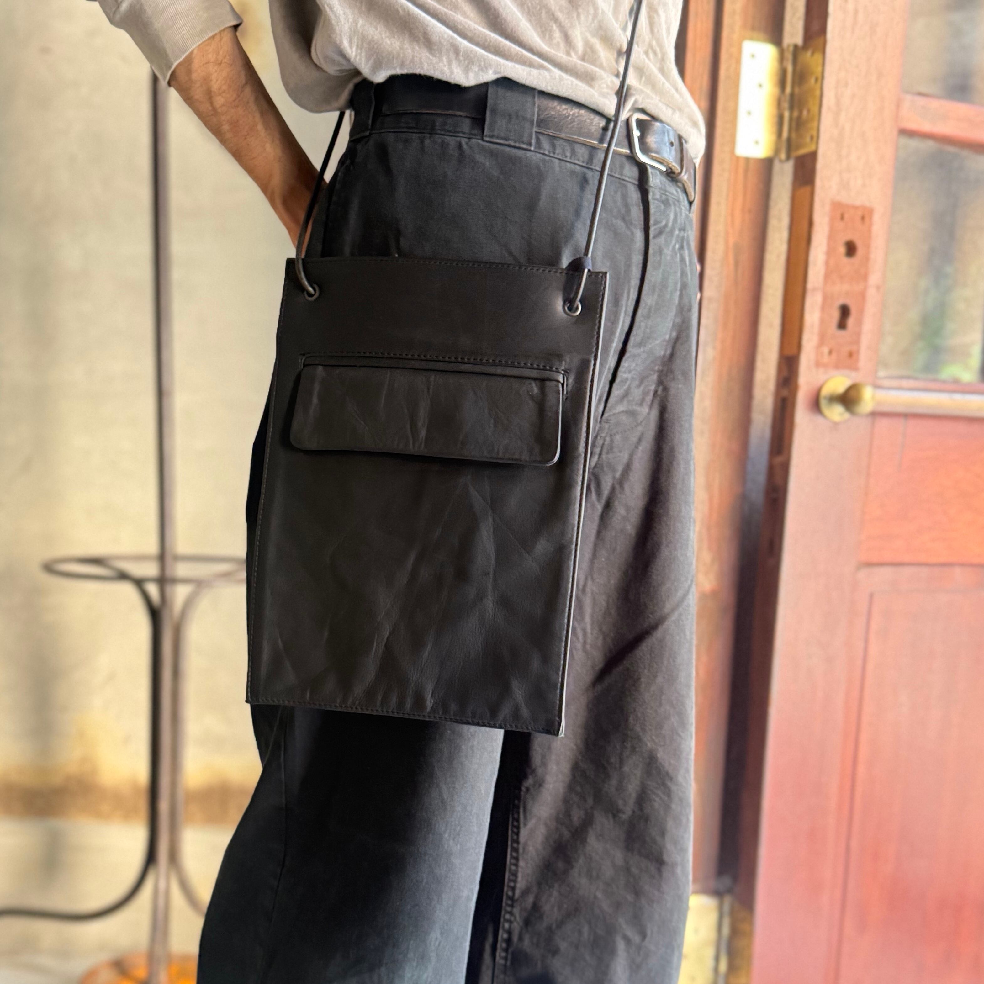 OLDMAN'S TAILOR /オールドマンズテーラー COWLEATHER SHOULDER BAG