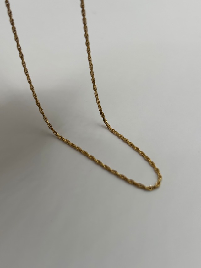 ★K18YG twincle chain ⦰ mm - Necklace