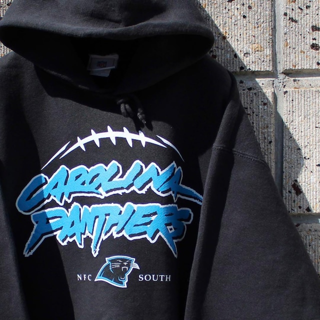 【Mサイズ】NFLオフィシャル 00's CAROLINA PANTHERS カロライナ パンサーズ 古着 パーカー