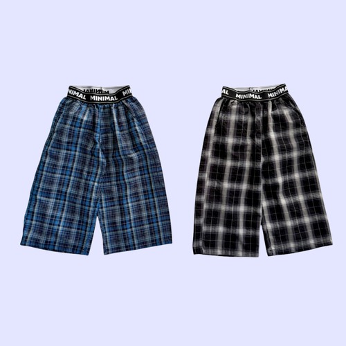 《送料無料》バンドチェックパンツ：Jr【MINIMAL】※お取り寄せ