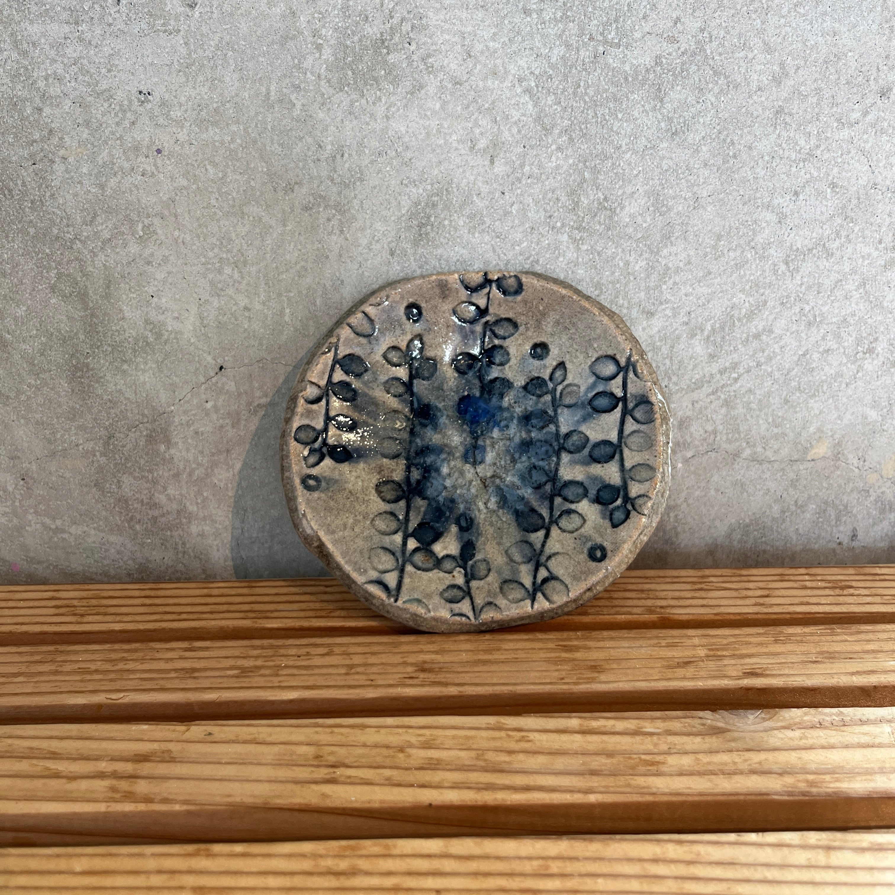 小代瑞穂窯 Bota ちぎり皿 3寸