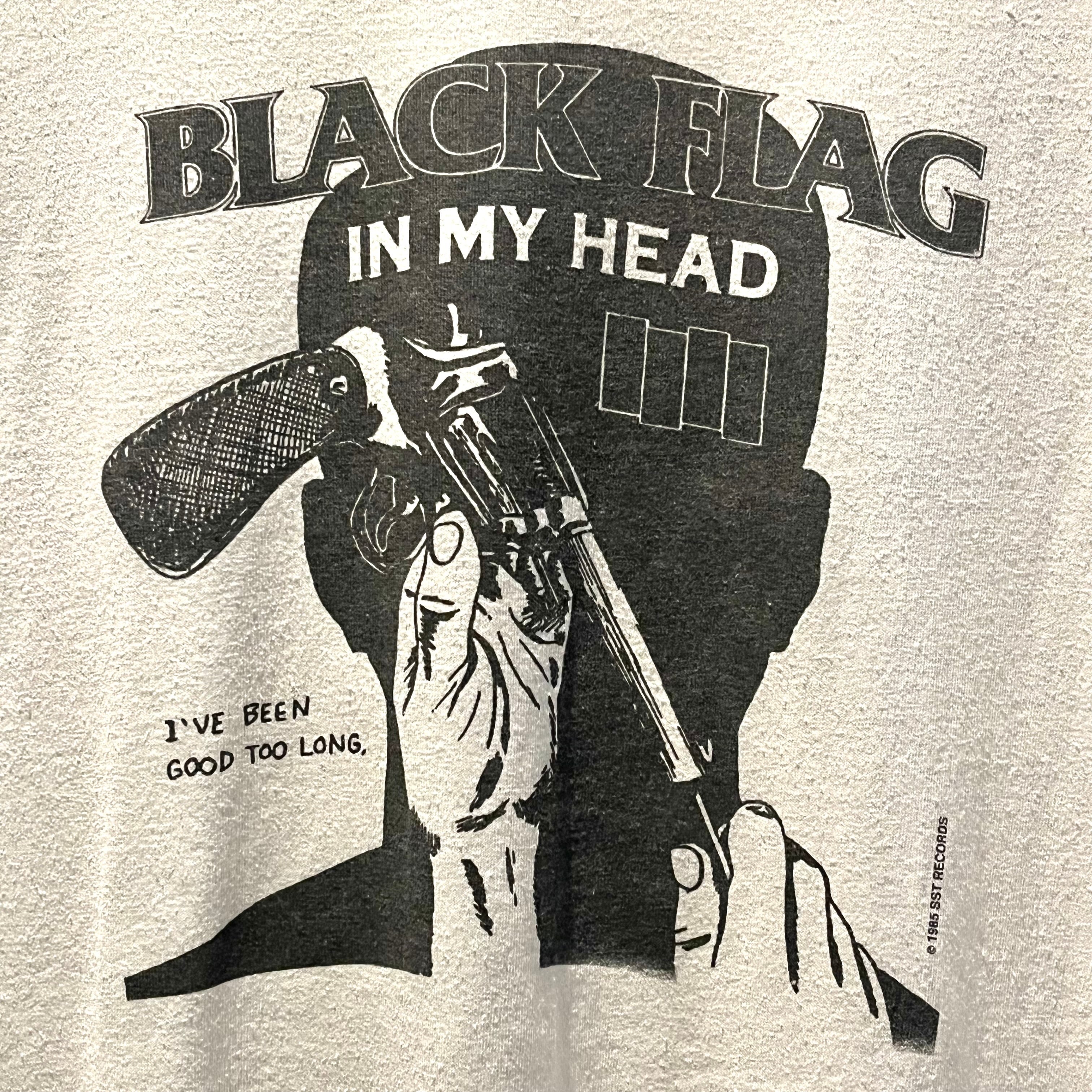 90's BLACK FLAG / IN MY HEAD Tシャツ / L | MAD the WEEKEND