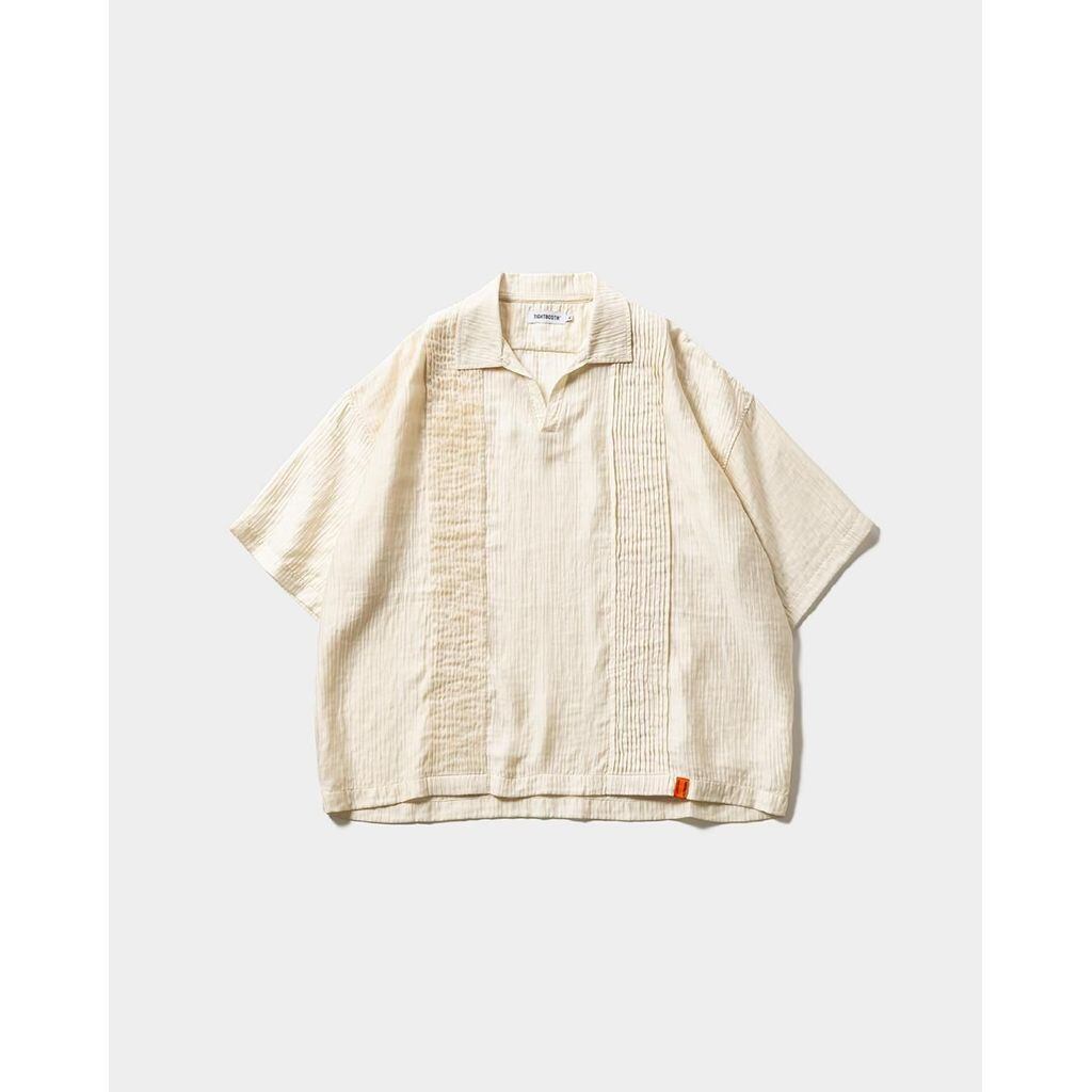TIGHTBOOTH RAYON CUBA OPEN POLO | MAROON WEBSTORE