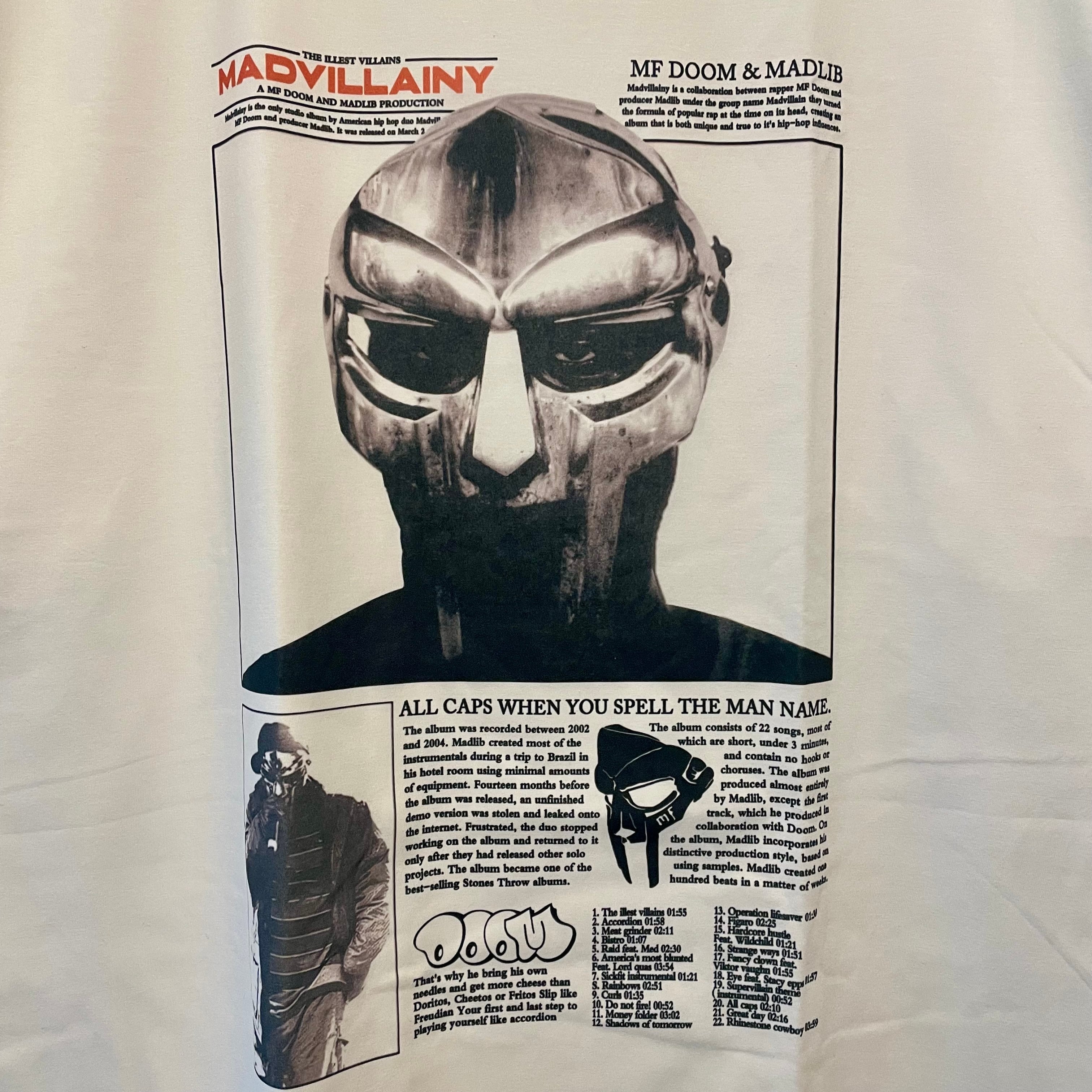 MF DOOM Tシャツ MFドゥーム Tee | BF MERCH'S