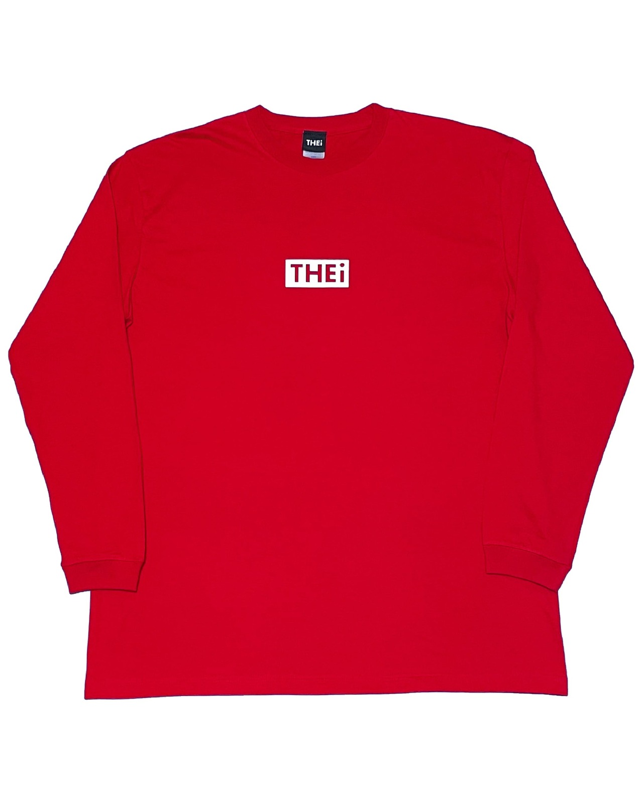 BOX LONG T-SHIRT - RED