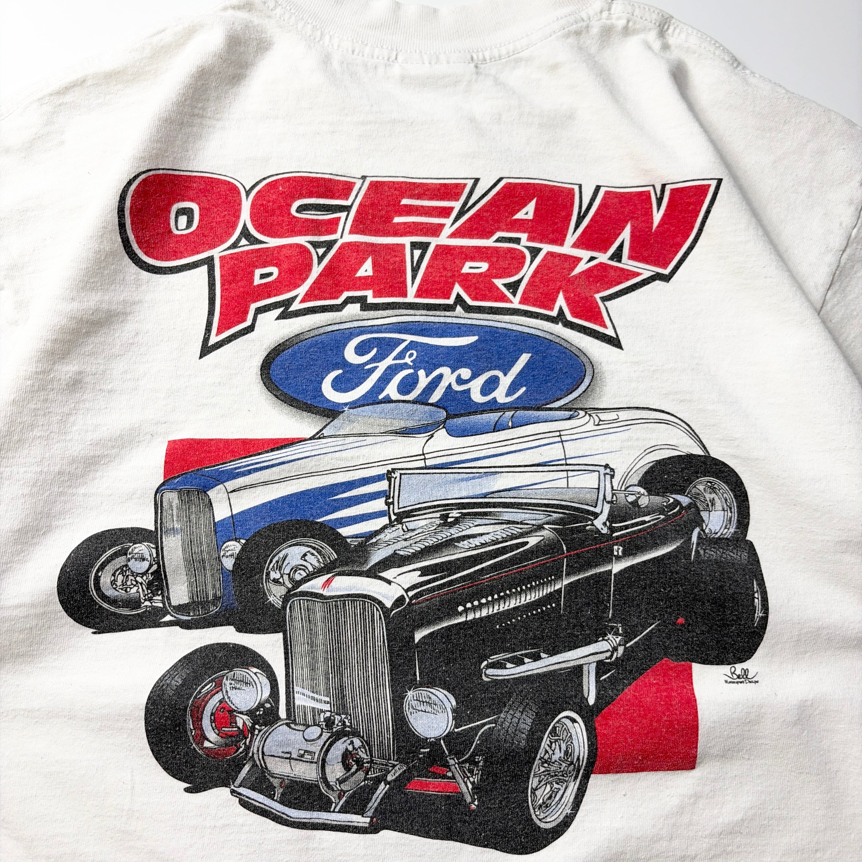 90s Ocean Park 「Ford 」Hot Rod Promo T-Shirt