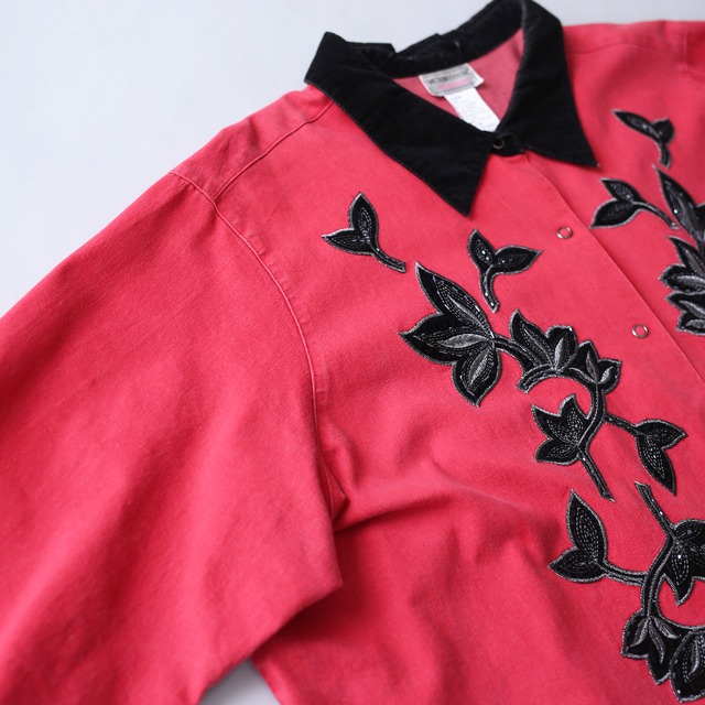 reef patchwork decoration design super wide jacket