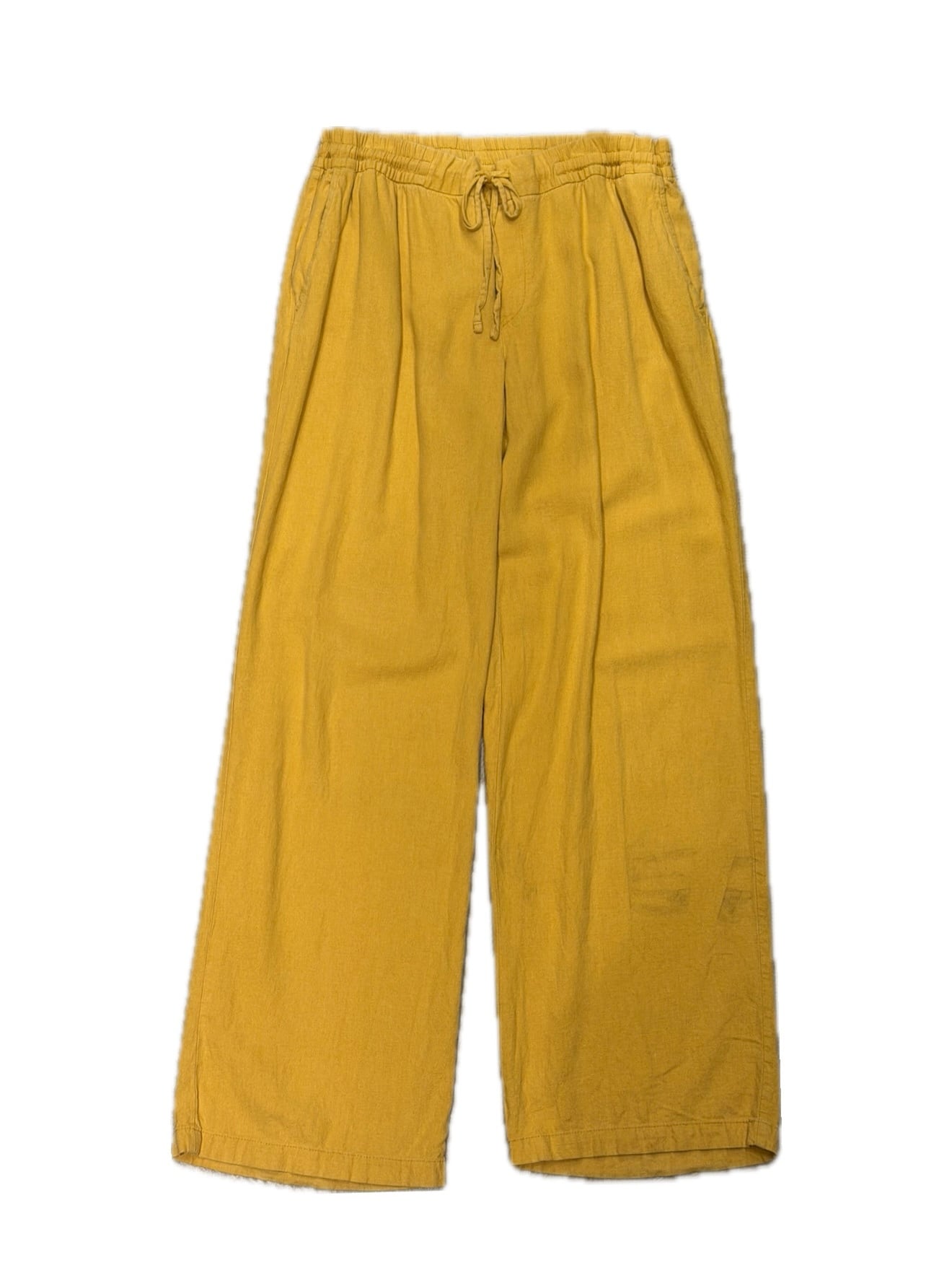 100% LINEN wide slacks 】 T. Harris London リネン パンツ
