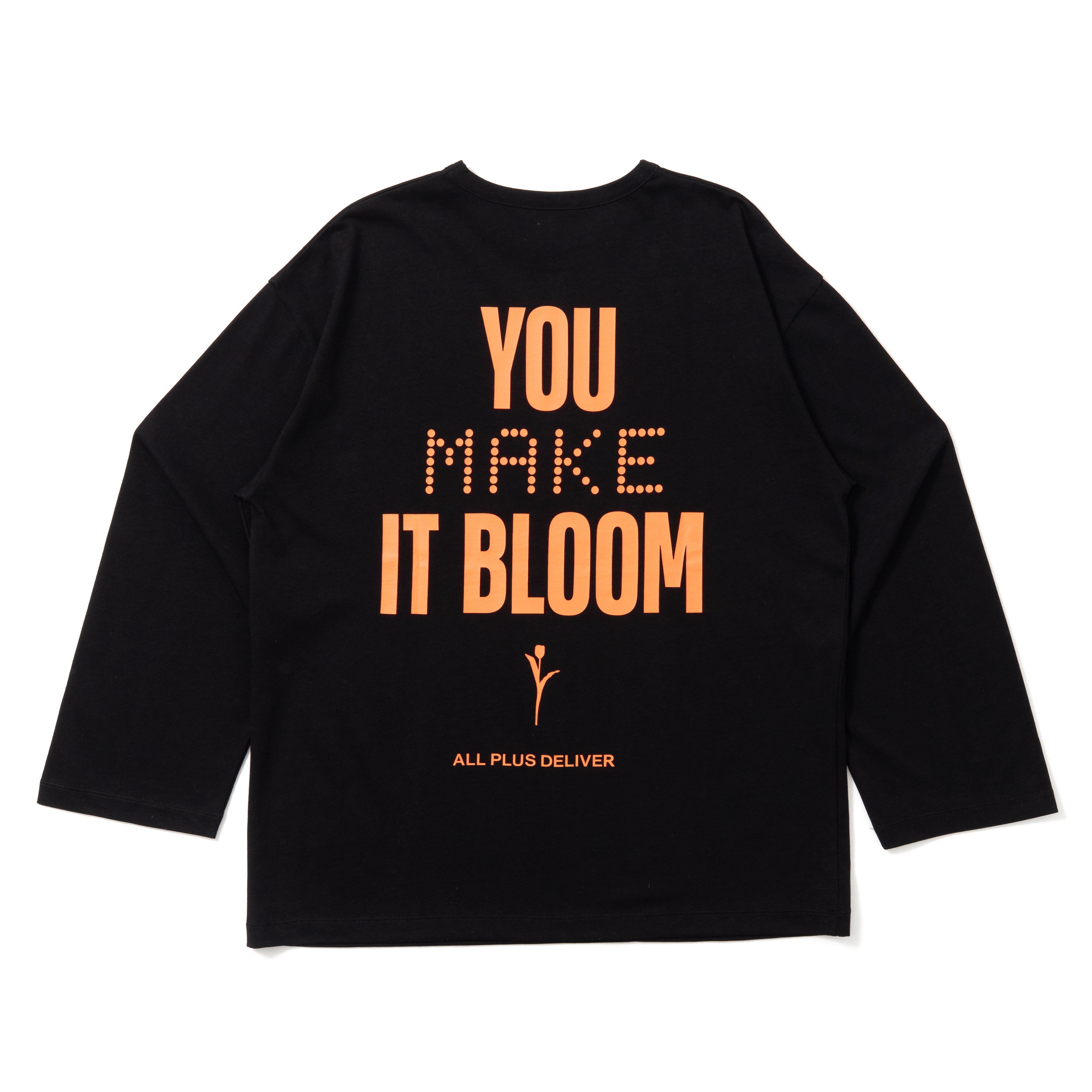 ALPSDR BLOOM LS TEE / BLACK