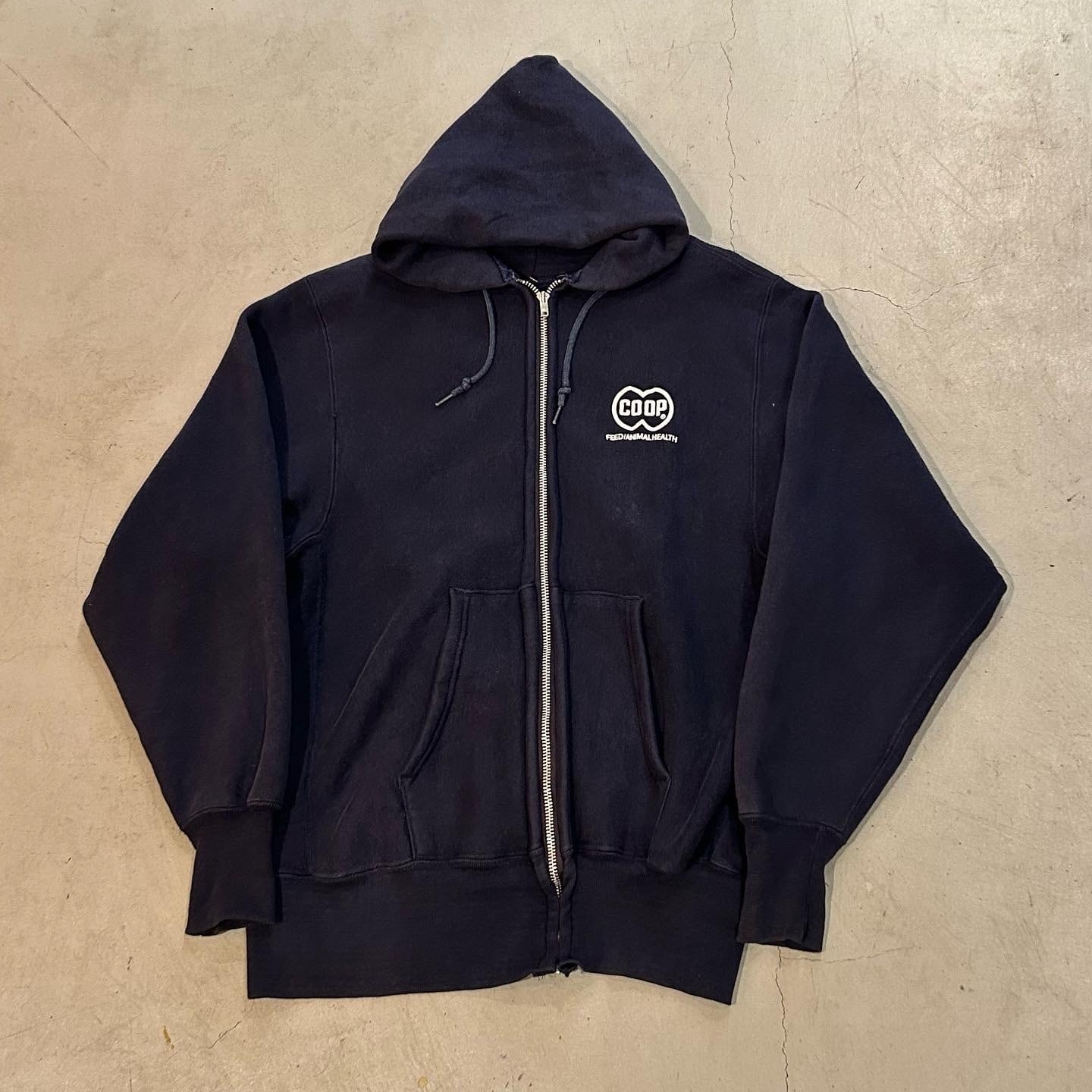 70s champion R/W “COOP” zip hoodie【高円寺店】