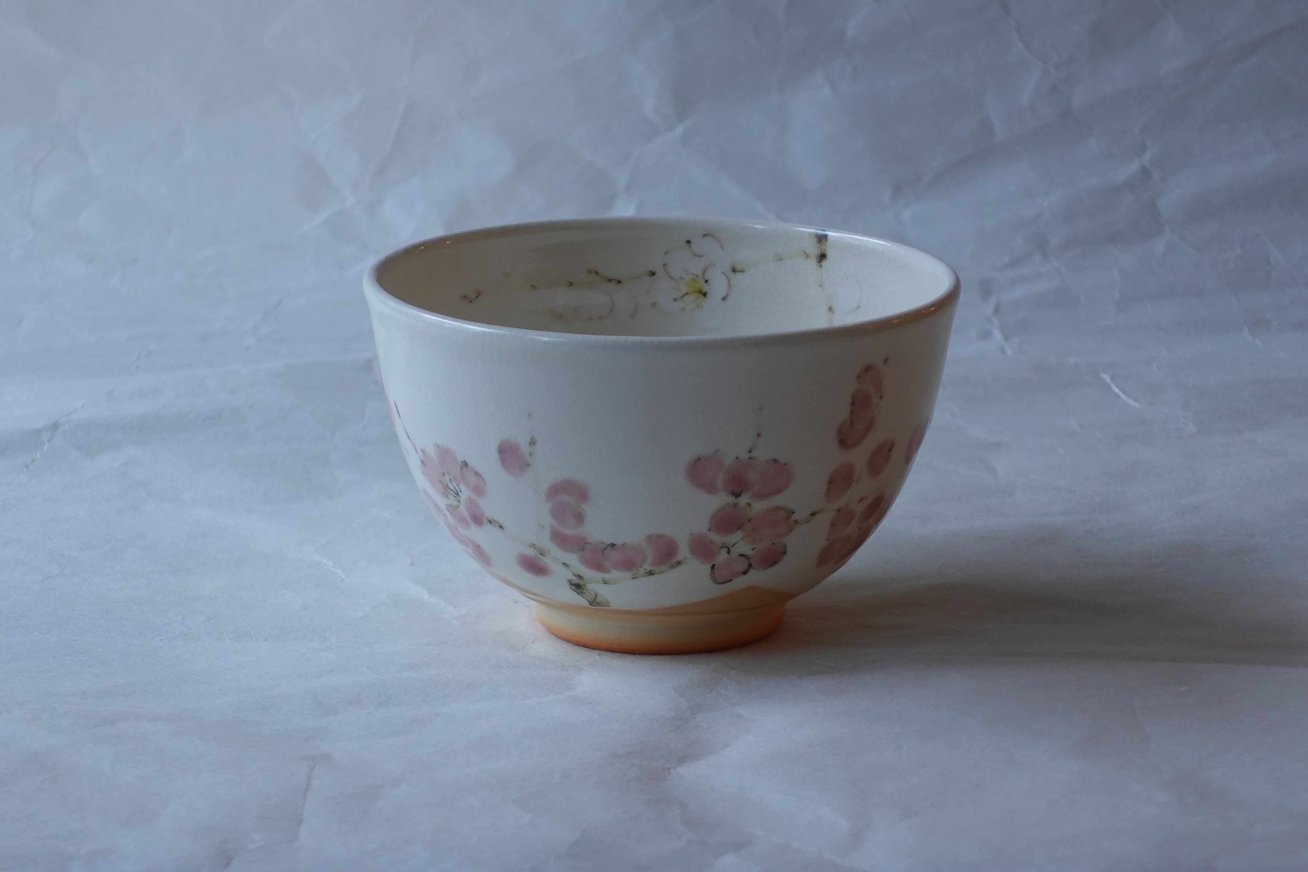 美濃焼 荘山窯 林亮次 作 紅志野 抹茶碗 | 小林漆陶