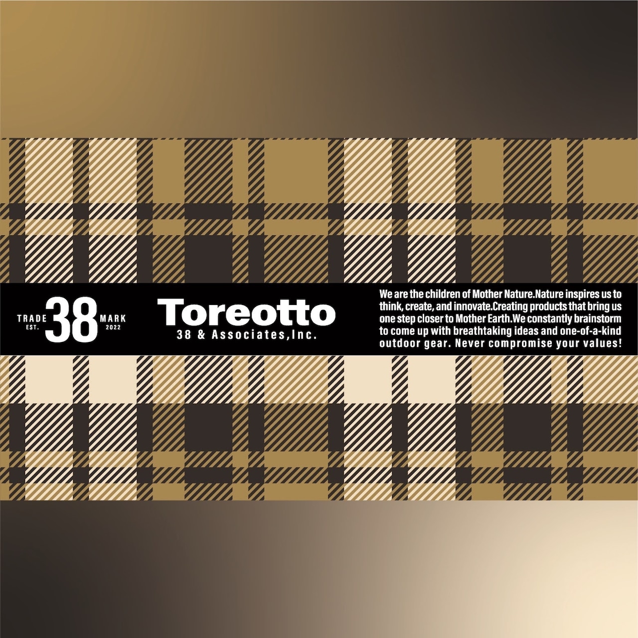 38-kT Dress up Sticker - TARTAN