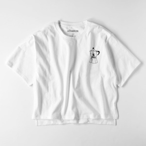『fikapaus』 Tシャツ 白