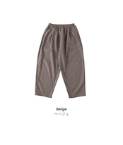 CUORE STORE/ウール混 コクーンパンツ