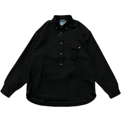 rajabrooke / 切替OXFORD SHIRTS BLACK