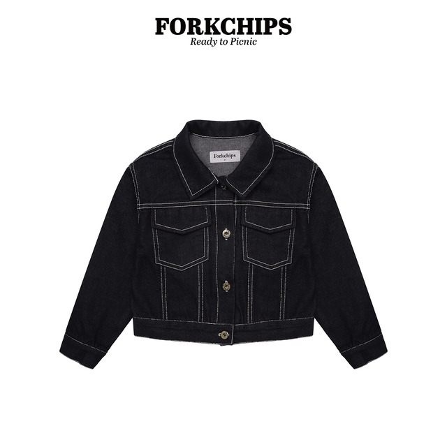 【取寄】fork chips|rough heart jacket|ラフハートジャケット|M-JXL|kids&jr|26 spring