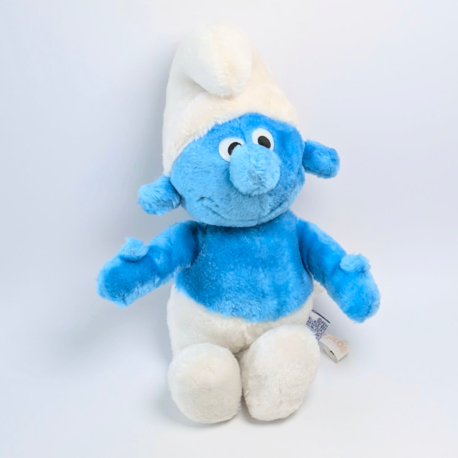 ☆ VINTAGE1981 ☆ 【 Smurf（スマーフ）】【A】 PLUSH TOY / プラッシュ / ぬいぐるみ / VINTAGE / ビンテージ 〚アメリカン雑貨 アメトイ〛