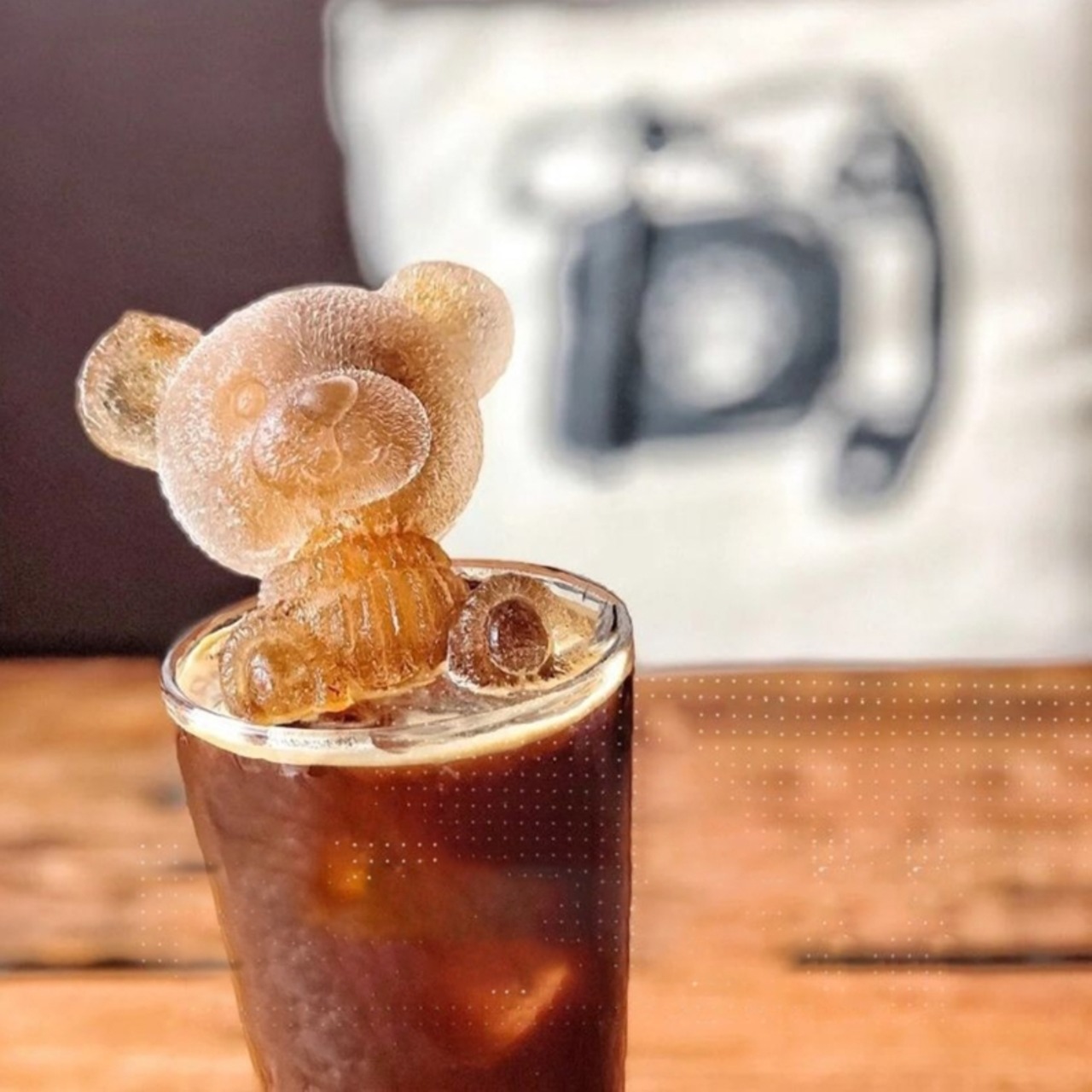 クマ シリコンモールド アイスキューブ くま 氷 キャンドル カフェ 雑貨