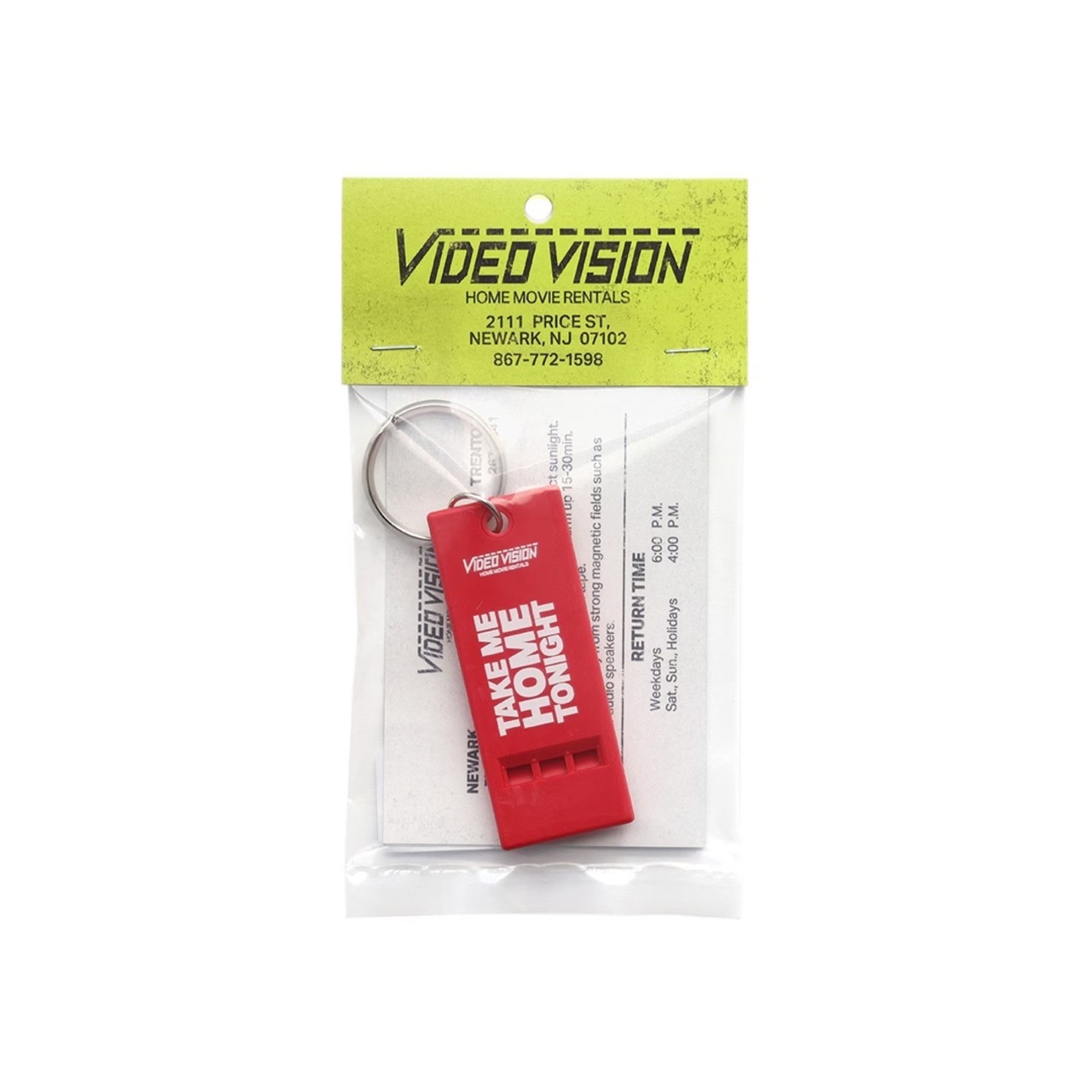ANAheim Whistle Key Tag "Take Me Home White"/ホイッスル/キーホルダー/アメリカン