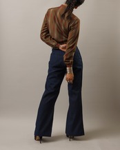 1980's Christian Dior / Tie Blouse