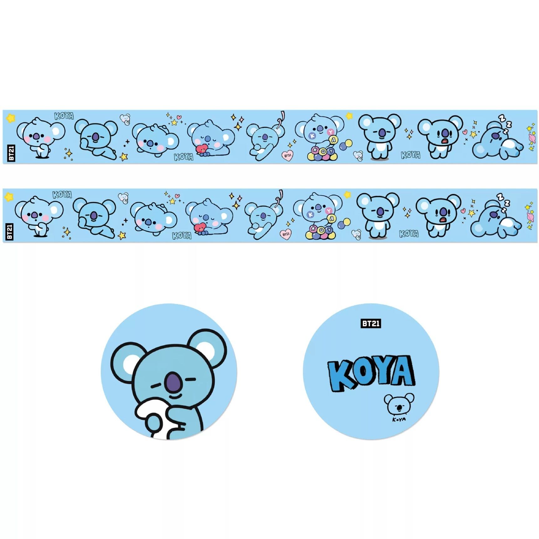 BT 21 Baby マスキングテープ マステ 和紙テープ