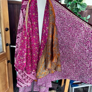 シルク巻きスカート0811