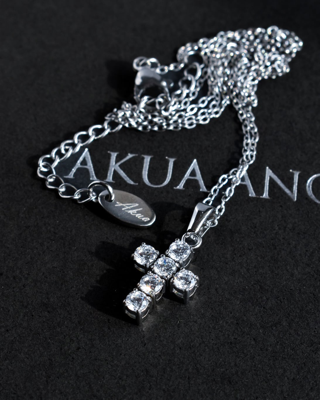カ*ス様 900g前後アクセサリーまとめ売り luxury tennis cross necklace stainless steel ・N45 | AKUA