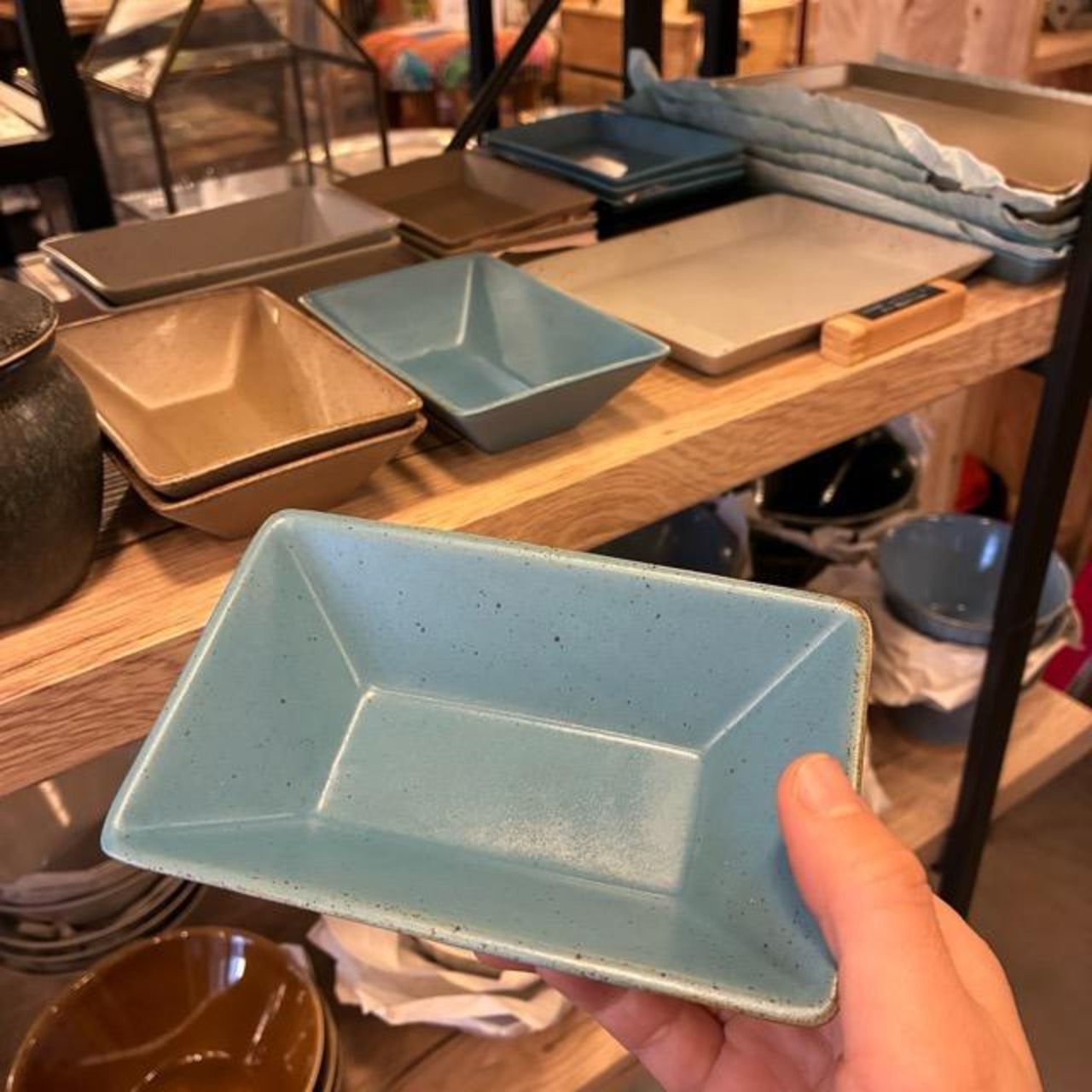 Thailand Stackable rectangle bowl S 100ml　タイ　カサネレクタングルボウル　M　前菜　軽量食器　食洗機可　小鉢　和食器　TAMAKI　サラダ　スタッキング