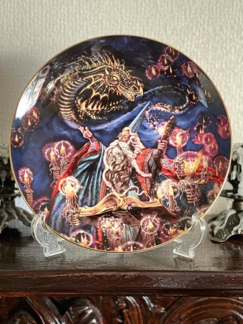 ◆Limited Edition『Royal Doulton（ロイヤルドルトン）』ドラゴンプレート Collection Plate イギリス製の画像