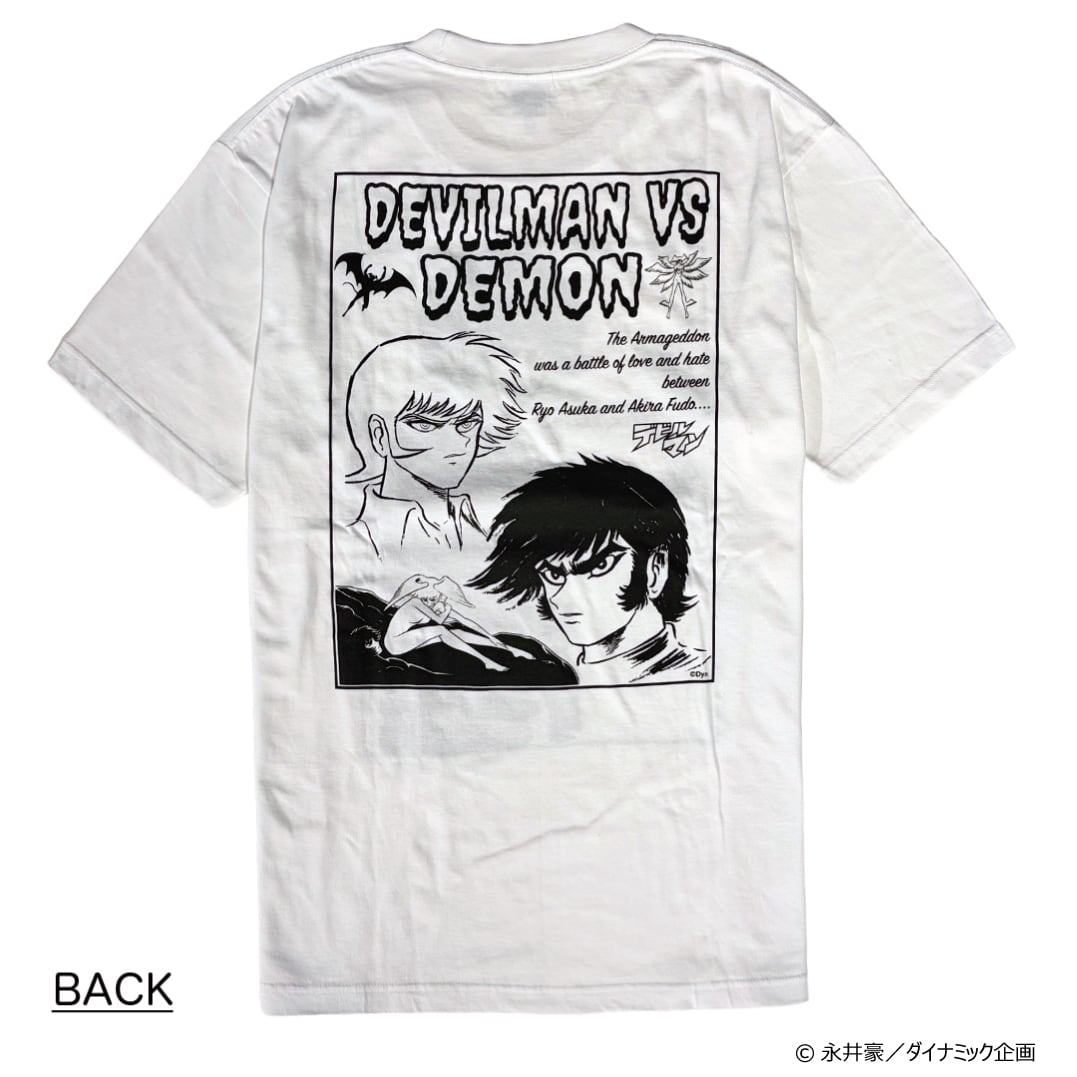 デビルマン飛鳥了・悪魔復活Tシャツ | @FaveLab