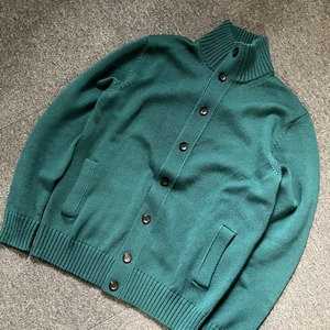 ZANONE "CHIOTO" STAND COLLAR CARDIGAN《50》