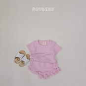 【取寄/韓国直送】SOYBEAN 26/SM フレッシュフリル上下セット|夏服|韓国子供服