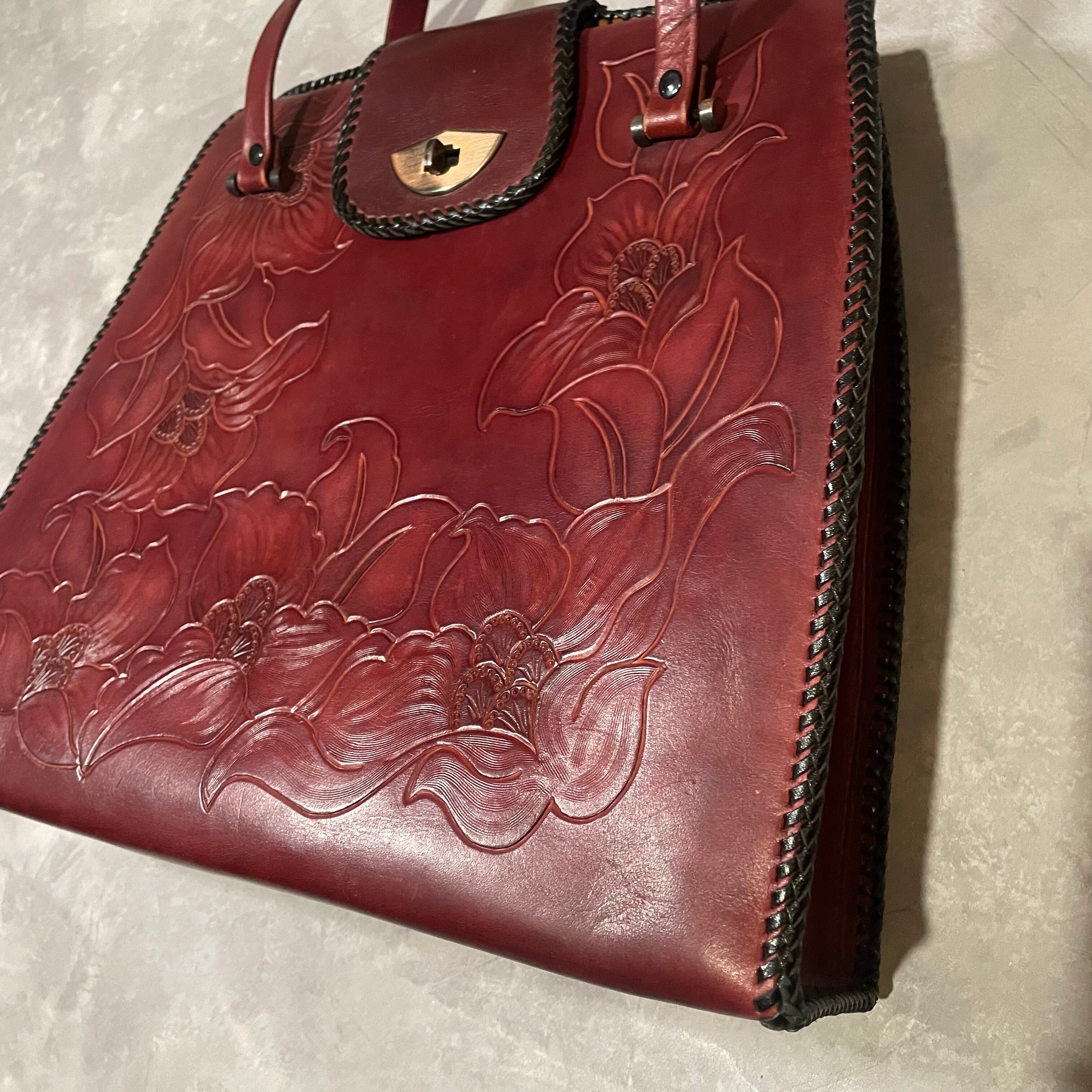 handcraft leather bag | nuts about