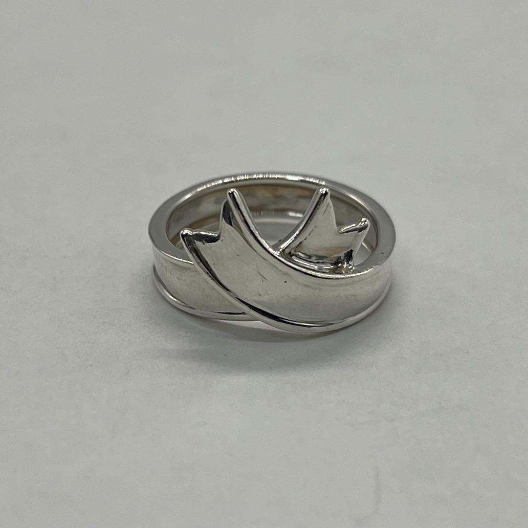 ティファニー TIFFANY&CO リボンモチーフ リング 11号 SV925