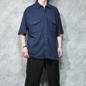 gimmick pocket cotton shirt