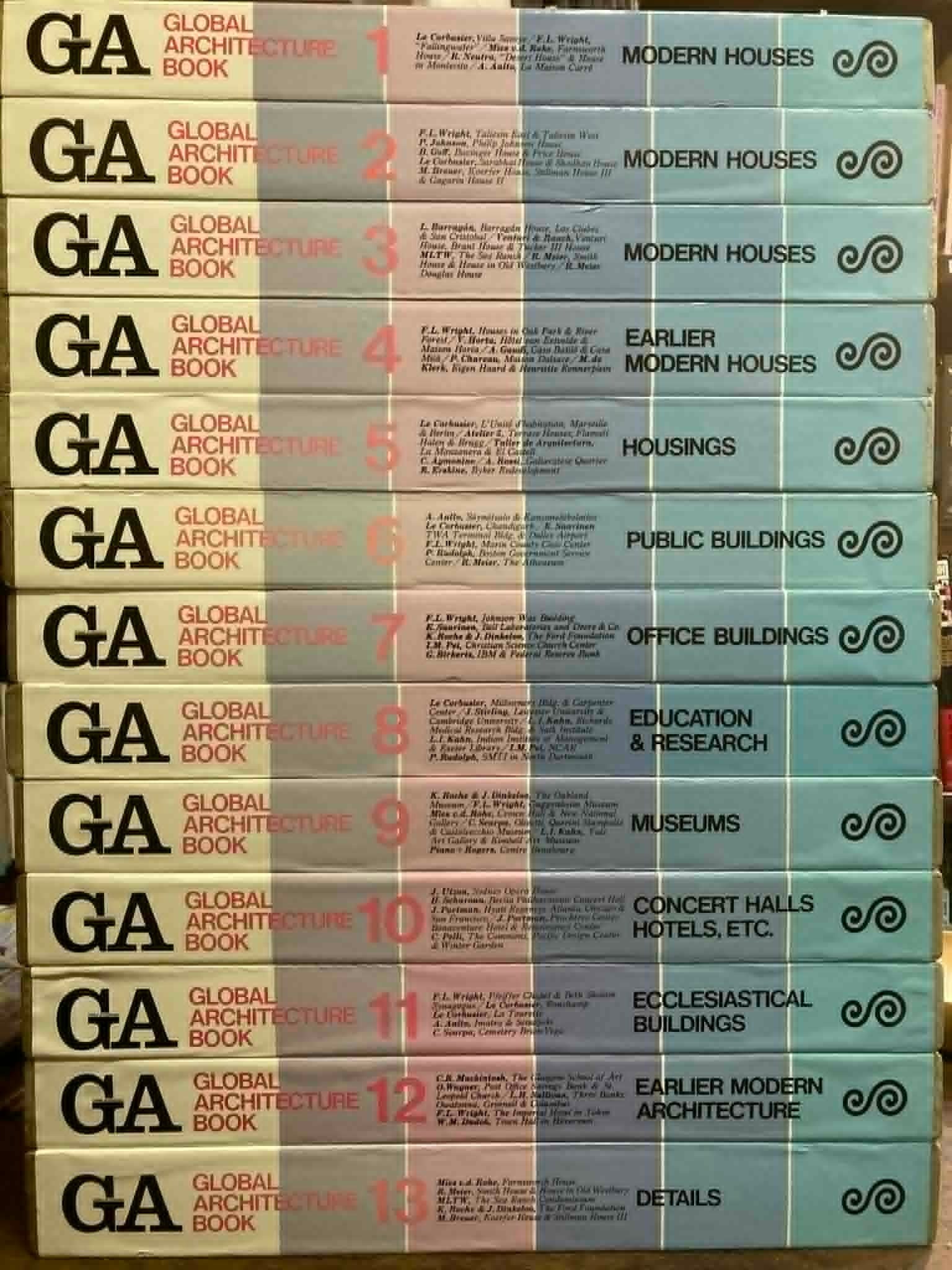 セット本】GA（Global Architecture Book ） グローバル