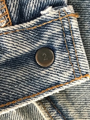 70's Levi's 501 66後期　2ボタン　リペア跡多数